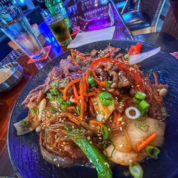 Do Si Korean BBQ - Japchea with beef - Korean Near Me - Seattle, Washington