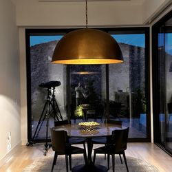 Bluebird Electric - Restoration Hardware Dome Pendant Light.
