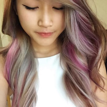King Salon - Silver/purple/pink done by Helen!! - Hair Salons Near Me - Houston, Texas King Salon - Silver/purple/pink done by Helen!! - Hair Salons Near Me - Houston, Texas