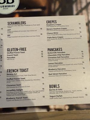 Menu photo 3 Blueberry Brunch Farmington, MI Menu photo 3 Blueberry Brunch Farmington, MI