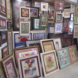 Neo Art & Frame - The large variety of original paintings and frames we have on display