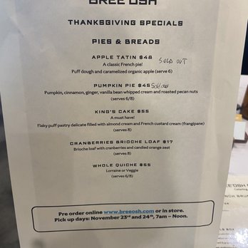 Bree’osh - Santa Barbara - Bakeries Near Me - Santa Barbara, California