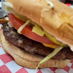 Tommy's Drive-In - Small cheeseburger was huge in my opinion