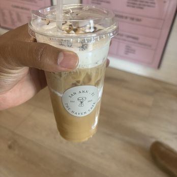 Haven Cafe - Toasted marshmallow latte - Desserts Near Me - San Antonio, Florida