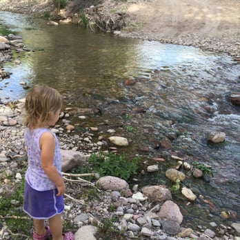 Los Olmos Lodge - The creek on the property - Vacation Rentals Near Me - Glenwood, New Mexico
