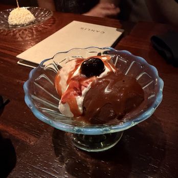 Canlis - ice cream - New American Near Me - Seattle, Washington