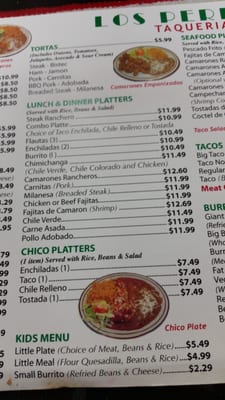 Menu photo 7 Los Pericos Taqueria Gilroy, CA Menu photo 7 Los Pericos Taqueria Gilroy, CA