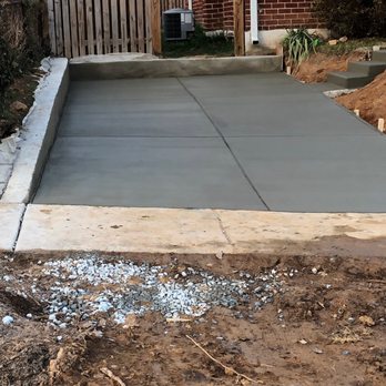 Cosmetic Concrete Innovations - Had to wait for the Montgomery county inspector to arrive before starting apron. - Masonry/Concrete Near Me Cosmetic Concrete Innovations - Had to wait for the Montgomery county inspector to arrive before starting apron. - Masonry/Concrete Near Me