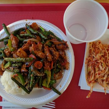 Panda Chinese Food - Chicken and green beans - Chinese Near Me - Des Moines, Iowa