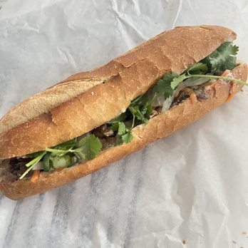 Pho Enjoy - BBQ pork bánh mi - Vietnamese Near Me - San Jose, California