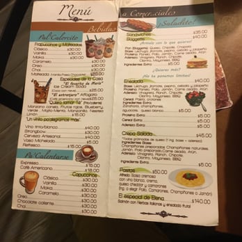 El Rincon de Elena - Menu - Cafeteria Near Me - El Grullo, JAL El Rincon de Elena - Menu - Cafeteria Near Me - El Grullo, JAL