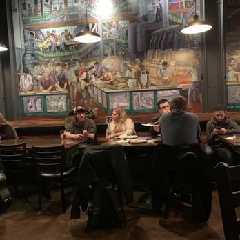 Assembly Brewing - One of the beautiful murals - Pizza Near Me - Portland, Oregon