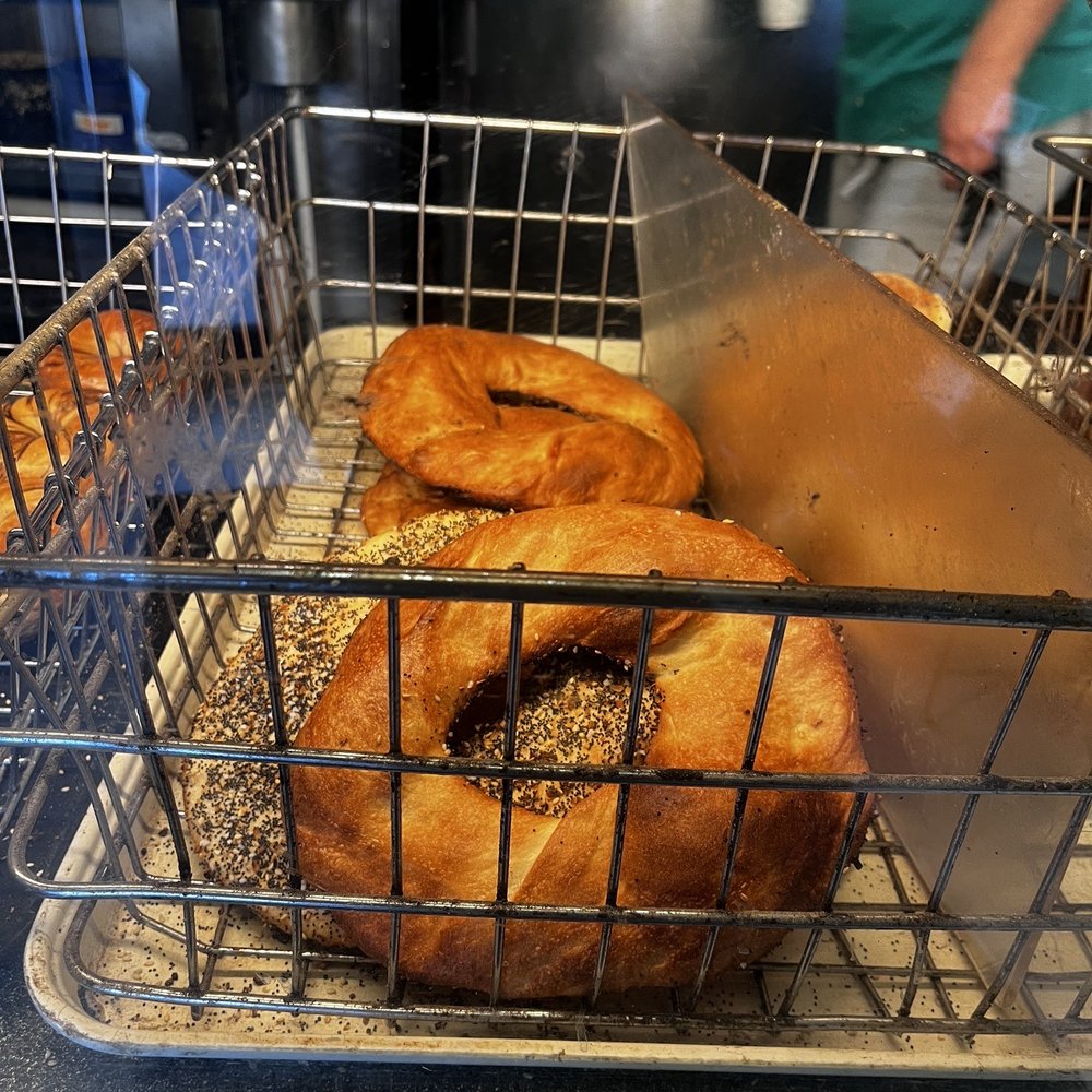 Plaza Bagels & Deli - I'll be back for this jumbo friend - Delis Near Me - Clifton, New Jersey