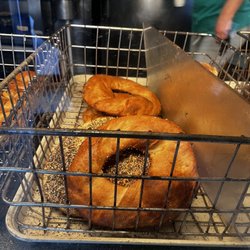 Plaza Bagels & Deli - I'll be back for this jumbo friend