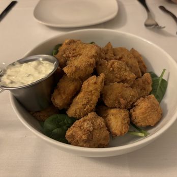 Black Creek Bistro - Fresh Bream nuggets with tartar sauce - Southern Near Me - Hartsville, South Carolina Black Creek Bistro - Fresh Bream nuggets with tartar sauce - Southern Near Me - Hartsville, South Carolina