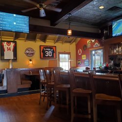Archer's Tavern Kettering - In the bar- beer list on screen