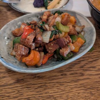 Miya - Spicy pork belly chili basil - Thai Near Me - Altadena, California