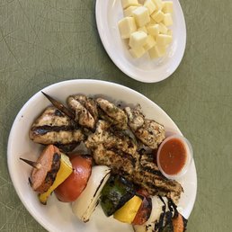 Chicken Kebab + Provolone - Sweatlodge is pure class .. love this place Chicken Kebab + Provolone - Sweatlodge is pure class .. love this place