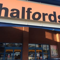 Halfords - Store front.