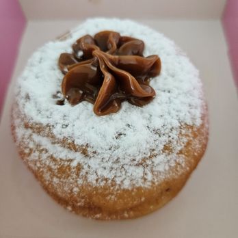 Pink Cafe - Dulce de Leche donut - Breakfast & Brunch Near Me - Miami Beach, Florida