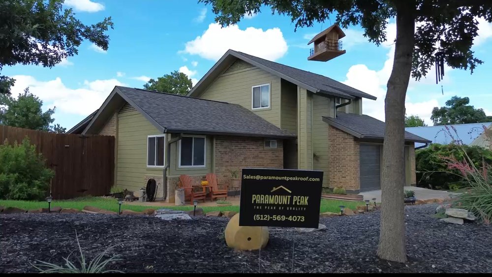 Slide of Paramount Peak