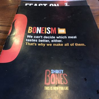 Smokey Bones Chesapeake - Or ask a server for suggestions - American Near Me - Chesapeake, Virginia Smokey Bones Chesapeake - Or ask a server for suggestions - American Near Me - Chesapeake, Virginia