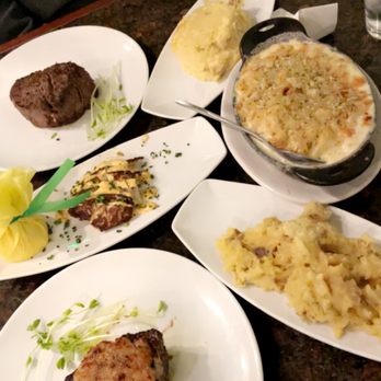 Lighthouse Restaurant - Parmesan Crusted 8oz filet, garlic mashed potatoes, 12oz filet & shareable Mac and cheese - Seafood Near Me - Cedar Lake, Indiana Lighthouse Restaurant - Parmesan Crusted 8oz filet, garlic mashed potatoes, 12oz filet & shareable Mac and cheese - Seafood Near Me - Cedar Lake, Indiana
