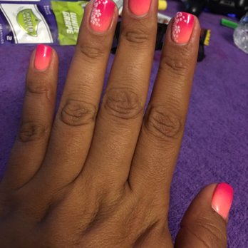 Orchard Nails - Hawaiian nails by Michelle! - Nail Salons Near Me - Corona, California