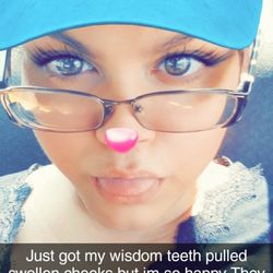 Karen Nash, DDS - My tongue kept coming out I dont know why but yea