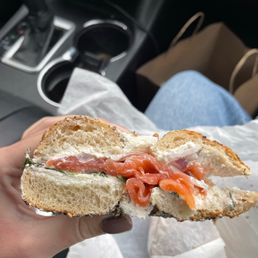 Lox bagel sandwich Lox bagel sandwich