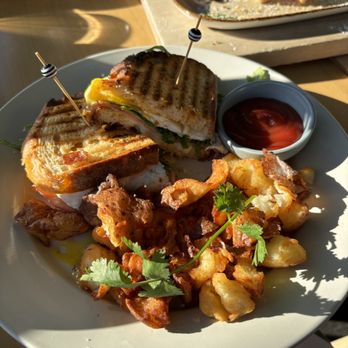 Madi - The infamous G.O.A.T! So good, and those potatoes are F'ing fire! SO.damn.good! - Breakfast & Brunch Near Me - San Diego, California Madi - The infamous G.O.A.T! So good, and those potatoes are F'ing fire! SO.damn.good! - Breakfast & Brunch Near Me - San Diego, California