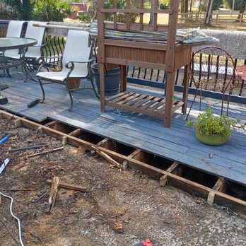 RFG Property Maintenance - Remove deck and refinish patio area. - Landscaping Near Me - Dunnellon, Florida RFG Property Maintenance - Remove deck and refinish patio area. - Landscaping Near Me - Dunnellon, Florida