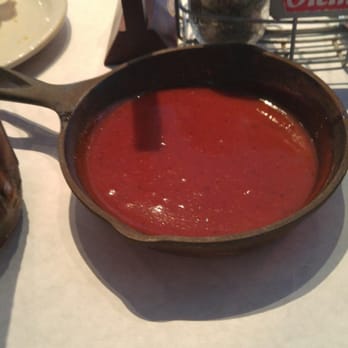 Waldo's BBQ - Skillet of homemade BBQ sauce. - Barbeque Near Me - Mesa, Arizona Waldo's BBQ - Skillet of homemade BBQ sauce. - Barbeque Near Me - Mesa, Arizona