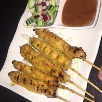 Basil Delight - Chicken sattay - Thai Near Me - Pleasanton, California Basil Delight - Chicken sattay - Thai Near Me - Pleasanton, California