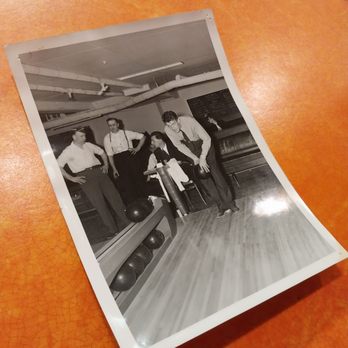 Elks Bowling Alley - One of the permanent residents. The tall guy Bowling is Ray. Say hi if you stop in. He's in the basement... - Bowling Near Me - Astoria, Oregon Elks Bowling Alley - One of the permanent residents. The tall guy Bowling is Ray. Say hi if you stop in. He's in the basement... - Bowling Near Me - Astoria, Oregon