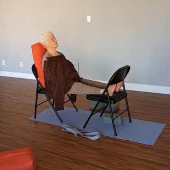 Peaceful Warrior Yoga Studios - Here is our lovely 94-year-old Al Jean, in another variation of shavasana using props. - Yoga Near Me - Apple Valley, California Peaceful Warrior Yoga Studios - Here is our lovely 94-year-old Al Jean, in another variation of shavasana using props. - Yoga Near Me - Apple Valley, California