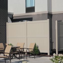 Reither Fence Co - 8' Solid Privacy PVC Fence