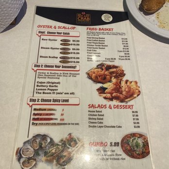 Not Just Crab - Menu - Seafood Near Me - Randallstown, Maryland