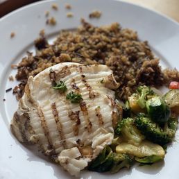 Grilled Halibut Grilled Halibut