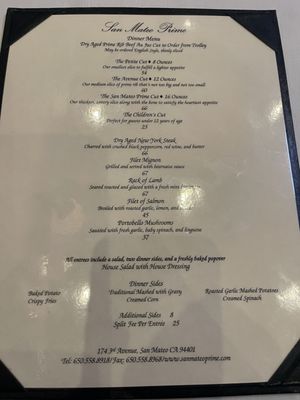 Menu photo 6 San Mateo Prime San Mateo, CA Menu photo 6 San Mateo Prime San Mateo, CA