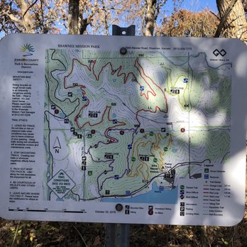 Shawnee Mission Park - Great signage on the trails! - Parks Near Me - Shawnee, Kansas Shawnee Mission Park - Great signage on the trails! - Parks Near Me - Shawnee, Kansas