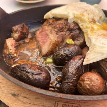 NORMA'S - Medium steak.  Great sauce - Breakfast & Brunch Near Me - Palm Springs, California