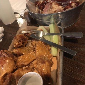 The Brew House - Chicken with ranch dressing. Fries with pull pork cheese and barbecue sauce, - Breweries Near Me - Blackstone, Virginia The Brew House - Chicken with ranch dressing. Fries with pull pork cheese and barbecue sauce, - Breweries Near Me - Blackstone, Virginia