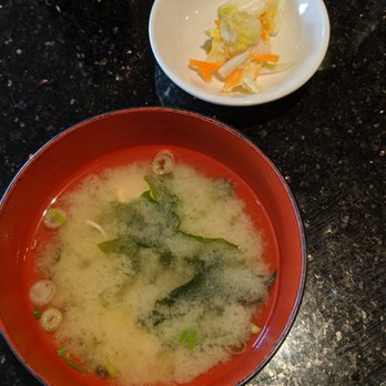 Sushi Taro - Miso Soup & Pickles - Sushi Bars Near Me - Washington, DC, District of Columbia