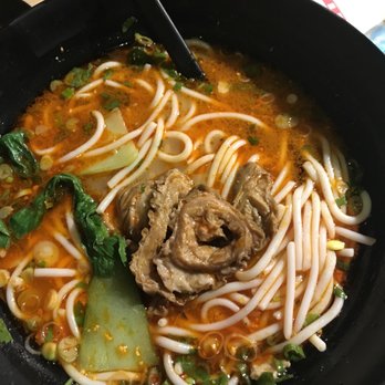 Noodology - Beef intestine with rice noodle: lots of noodle and not much intestines - Chinese Near Me - Irvine, California Noodology - Beef intestine with rice noodle: lots of noodle and not much intestines - Chinese Near Me - Irvine, California