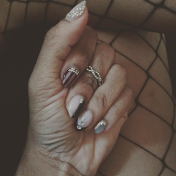 NailTec Spa - These are my birthday nails by Tran. October! A Libra must always be fly. - Nail Salons Near Me - Marina del Rey, California