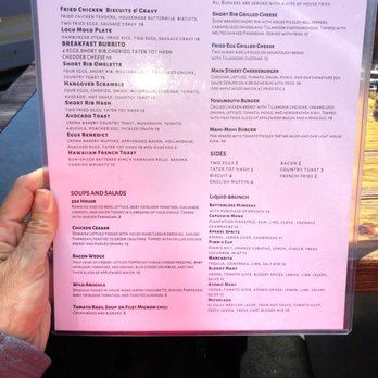 320 Main - Menu - New American Near Me - Seal Beach, California