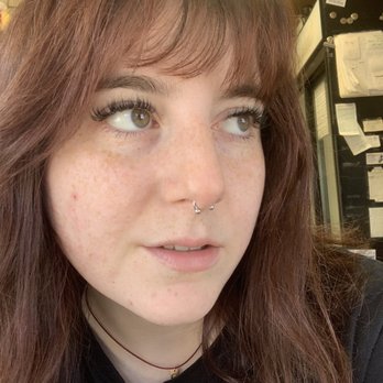 Laash T T - Selfie with the light volume set black lashes - Eyelash Service Near Me - Elk Grove, California