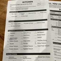 Menu Menu