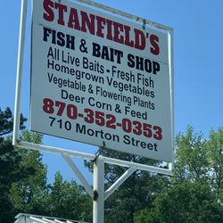 Stanfields - Front sign